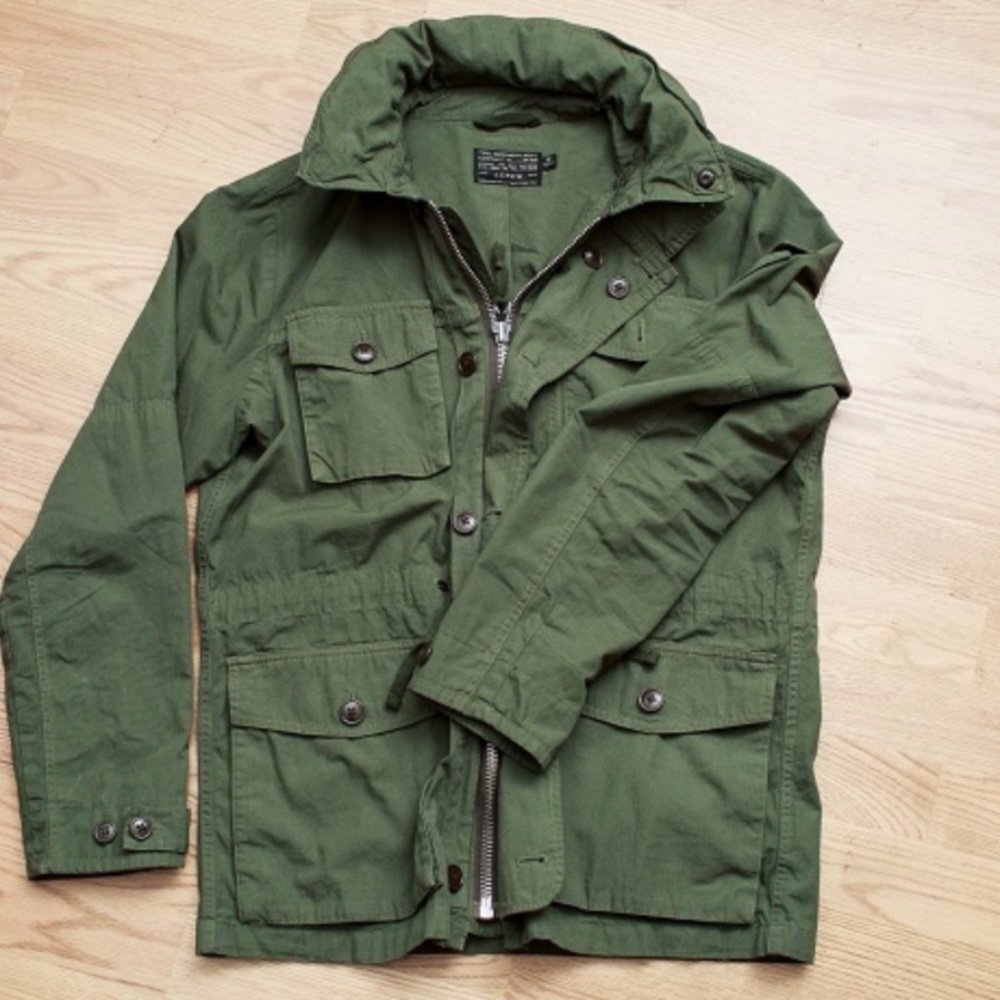J Crew Military Field Jacket